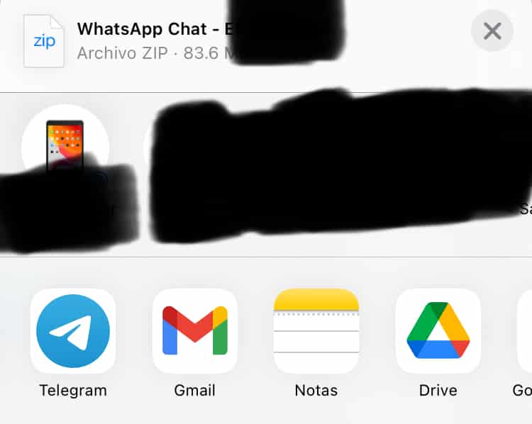 Cómo pasar chats de WhatsApp a Telegram