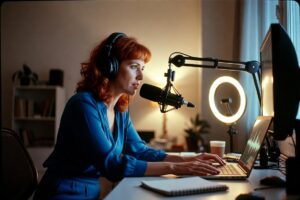 cómo crear un podcast con IA