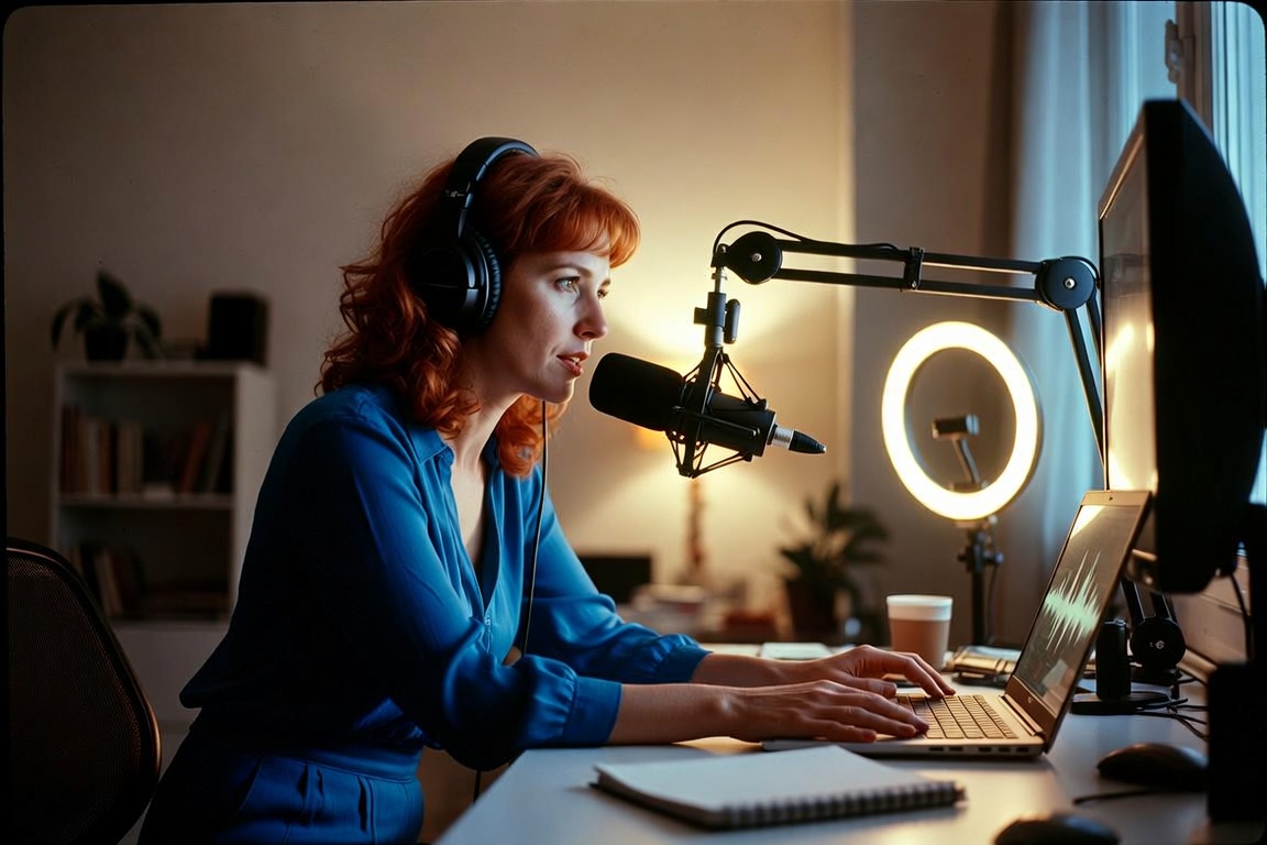 cómo crear un podcast con IA