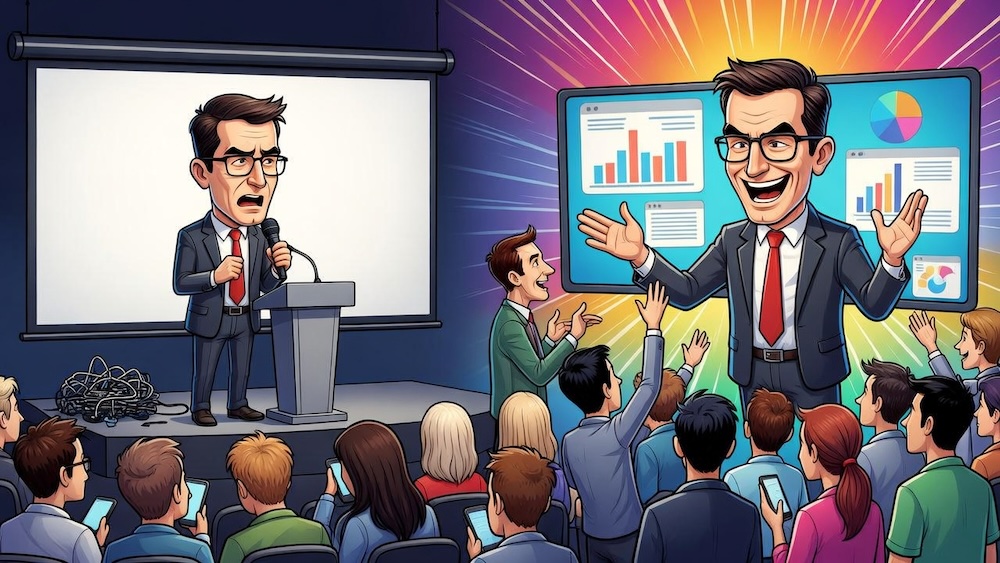 Qué hace un conferencista hoy